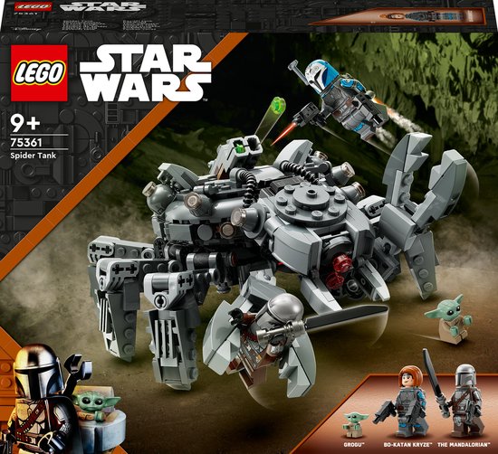 LEGO Star Wars:The Mandalorian Spider Tank - 75361