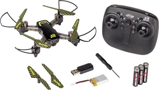 Carson Modellsport X4 Quadcopter 210-LED Quadcopter RtF