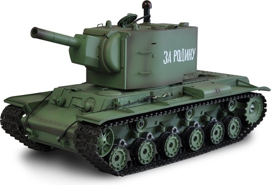 RC tank 23122 Russische KV2 1:16 ADVANCED LINE IR/BB V7.0 rook geluid