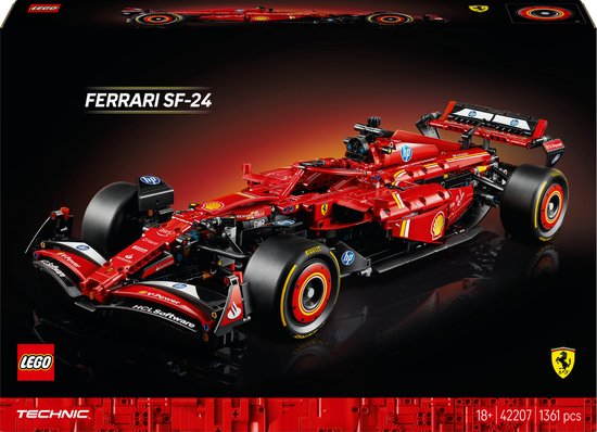 LEGO Technic Ferrari SF-24 F1 auto Formule 1 Racewagen - 42207