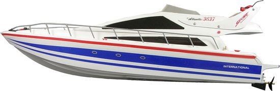 Afstandbestuurbare luxe boot Atlantic Yacht 1:16 - Lengte 70 cm.