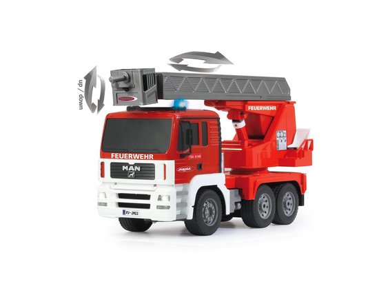 Jamara RC Brandweerauto met Uitschuifbare Ladder MAN 1:20