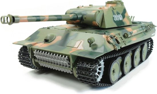 Radiografische tank German Panther 1:16 (geluid en rook) - Lengte 56 cm.