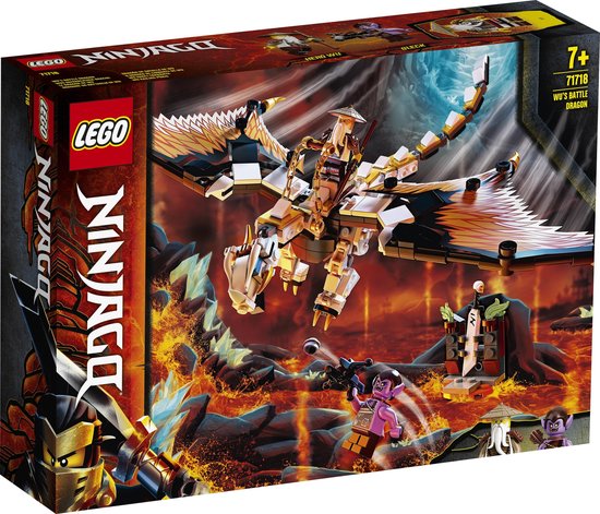 LEGO NINJAGO Wu's Gevechtsdraak - 71718