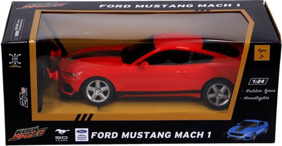 Kool Speed Rc Ford Mustang Mach 1 1:24 + Licht Rood