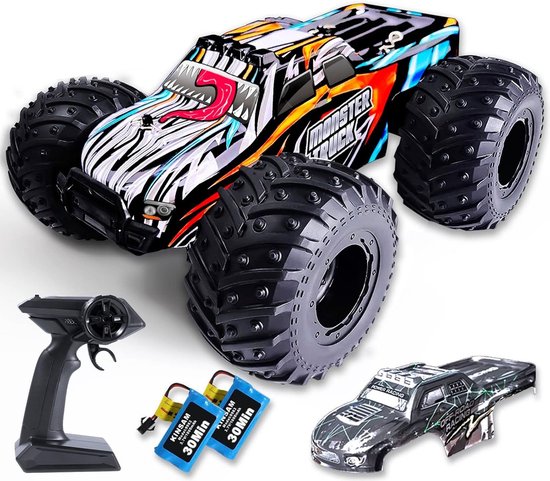 Dailysuppliess RC Auto Volwassenen - Bestuurbare Auto voor Buiten - Offroad - Veelkleurig