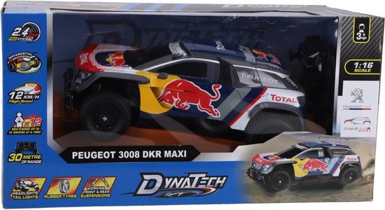 Dynatech Rc Peugeot 3008 Dkr Maxi 1:16 + Licht