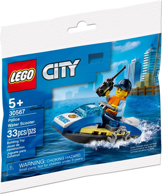 LEGO City Politie Waterscooter - 30567