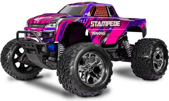 Traxxas Stampede 2WD Brushed HD incl battery & USB-C charger Pink