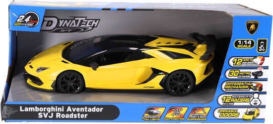 Overige Merken Rc Lamborghini Aventador 1:14 + Licht Geel