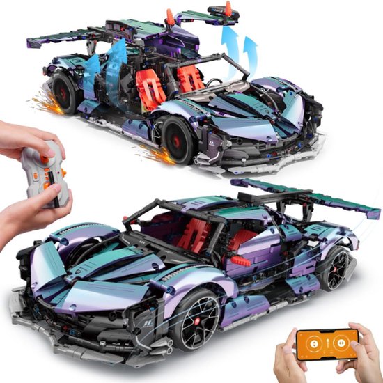 Hogokids® RC Auto - RC Auto Offroad - RC Auto Nitro - Afstandsbestuurbare Auto - Bestuurbare Auto - Bestuurbare Auto Voor Buiten - Auto Bestuurbaar - Bestuurbare Auto Voor Jongens