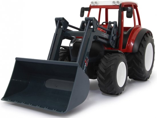 Jamara Tractor Lindner Geotract Frontlader 1:16 2,4 Ghz Rood