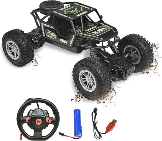 Op afstand bestuurde offroad RC auto voor kinderen - Snel voertuigspeelgoed voor jongens en meisjes