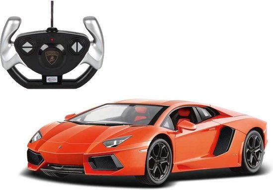 Bestuurbare auto Lamborghini Aventador 1:14 (licentie model) - Lengte 33,7 cm.