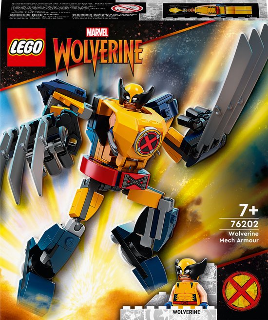 LEGO Marvel Wolverine Mechapantser - 76202