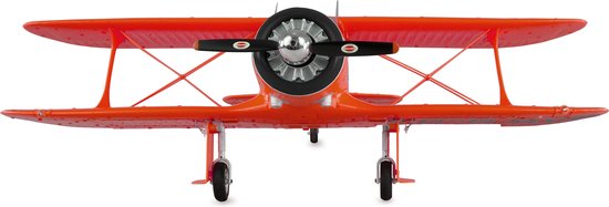 RC vliegtuig 24143 AMXFlight Beech D17s Doppeldecker 3D/6G RTF rood