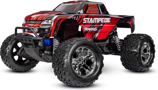 Traxxas Stampede 2WD Brushed HD incl battery & USB-C charger Red