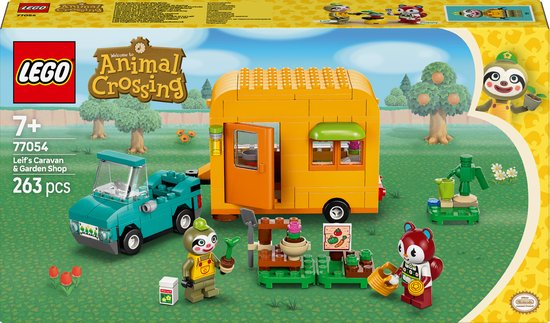 LEGO Animal Crossing Leifs caravan en tuinwinkel - 77054