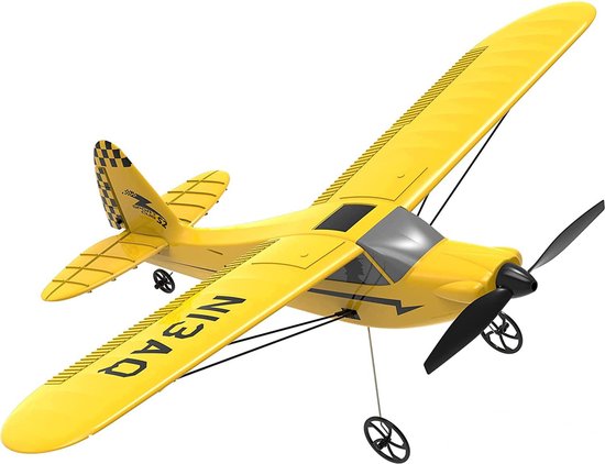 RC Vliegtuig 3CH Sport Cub S2 PNP Versie - Zonder Batterij - Zonder Trainingsvloer - 6-Assige Gyro Stabilizer - Eén-Knop Kunstmatige Vliegfunctie - RC Vliegtuig voor Beginners