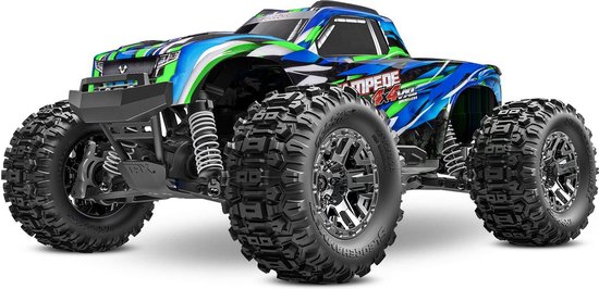 Traxxas Stampede 4X4 VXL HD TQi TSM (no battery/charger) GREEN