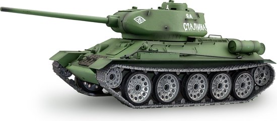 Amewi T-34 radiografisch bestuurbaar model Tank Elektromotor 1:16