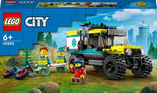 LEGO City 4x4 Terreinambulance redding - 40582