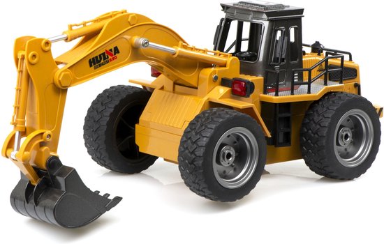 H-Toys - Bulldozer Graaf - 1:18 - 6 Kanaals - 2,4Ghz