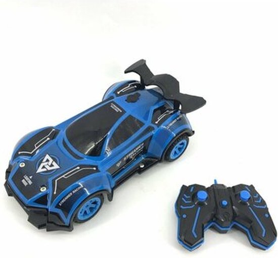 RC 1:16 Streamer Car w/Light and Fog - Blue (20223)