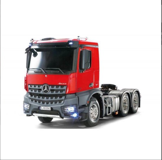 Tamiya RC vrachtwagen XB MB Actros 3363 Full Option finished RTR 1:14 Rood