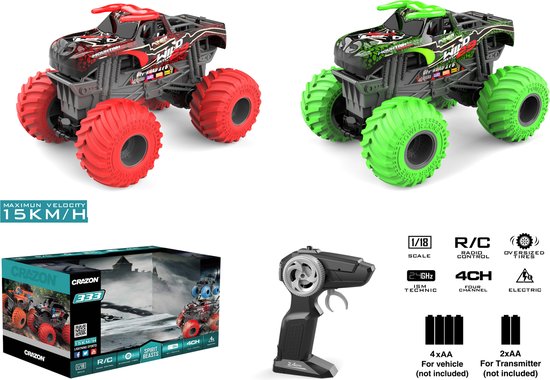 CRAZON R/C 2.4G BIG WHEELS "SPIRIT BEAST" AUTO