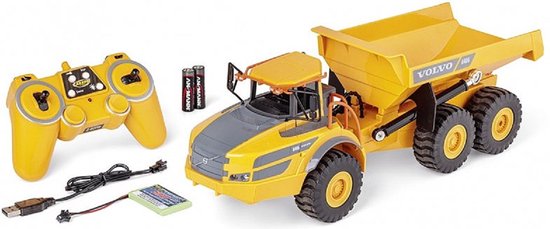 1:20 Carson 907669 RC Muldenkipper Volvo A40G RC Model Kant en Klaar