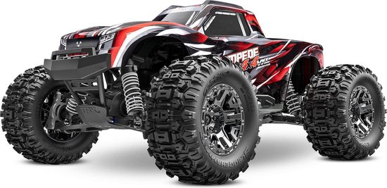 Traxxas Stampede 4X4 VXL HD TQi TSM (no battery/charger) RED