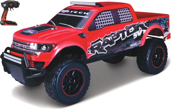 Maisto Auto Rc Ford F-150 Svt 1:16 Junior Rood 3-delig