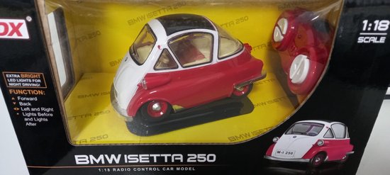 RC BMW Isetta - afstandsbediening - rood