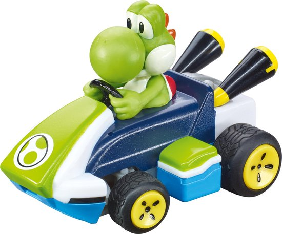 Carrera Mario Kart Mini Rc - Yoshi RC Voertuig - 2,4ghz - 7 X 4,5 cm