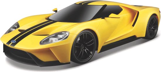 Maisto Tech Ford GT 2.4 GHz RC (w/o batteries) 1:14 Geel/Zwart