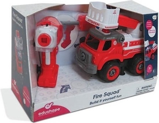 Edushape doe-het-zelf Brandweer Truck (op batterijen)