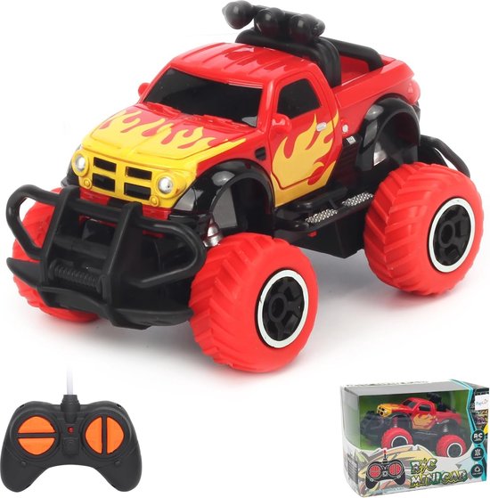 Mini Offroad RC Monster Truck voor Kinderen – Snel en Robuust, Perfect Speelgoed voor Binnen en Buiten