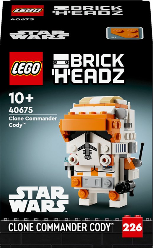 LEGO Star Wars Brickheadz 40675 - Clone Commander Cody