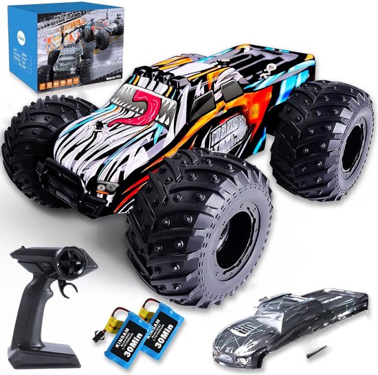 DD® - Rc Drift Car - Rc Car - Afstandbestuurbare Auto - 30x21x10cm - Zwart