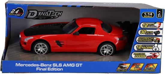 Overige Merken Rc Mercedes-Benz Sls Amg Gt Final Edition 1:14 Rood/Zwart