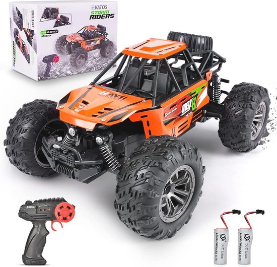 Afstand bestuurbare 1:16 monstertruck - 2,4 GHz RC-auto met 15 km/u snelheidsopties