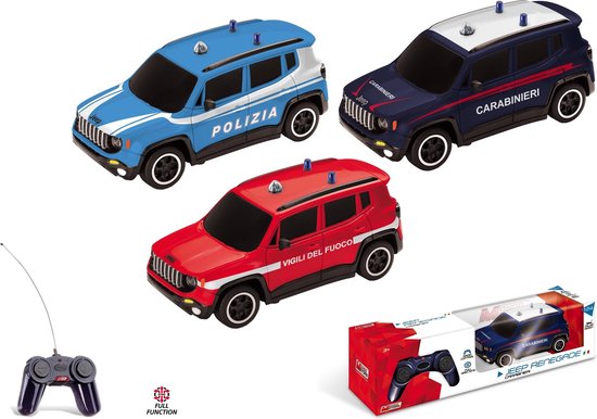 MONDO Jeep Renegade Security radiografisch bestuurbaar model Cross-over (auto) Elektromotor 1:24