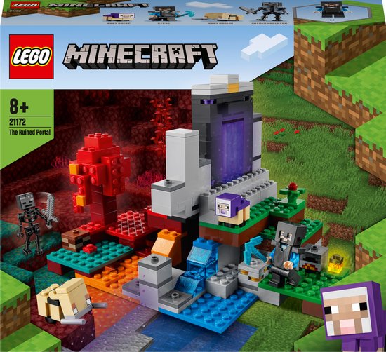 LEGO Minecraft Het Verwoeste Portaal - 21172