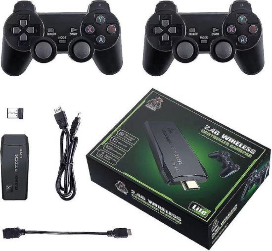 Retro Gaming Console M8 – 64 GB – 20.000 Draadloze Retro Videospellen in 4K