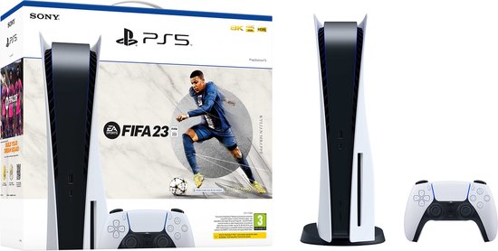 PlayStation 5 Console - Disc edition - FIFA 23 downloadcode