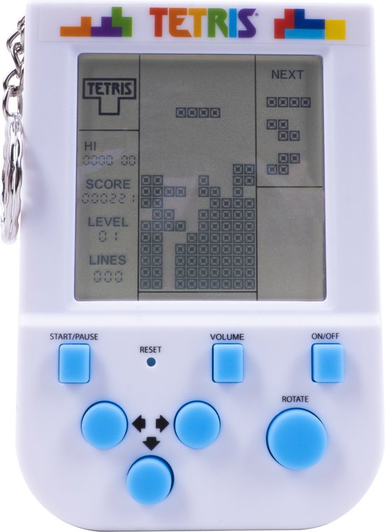 Tetris - retro gaming handheld (sleutelhanger)