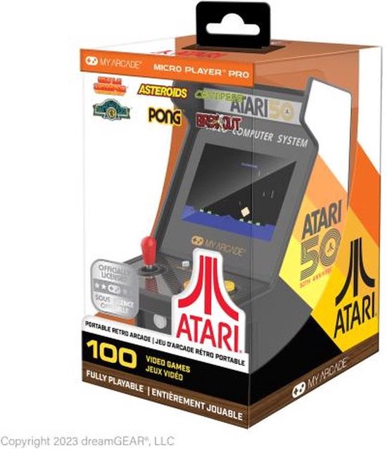 My Arcade - Micro Player Pro Atari 50th Anniversary (100 Games in 1)