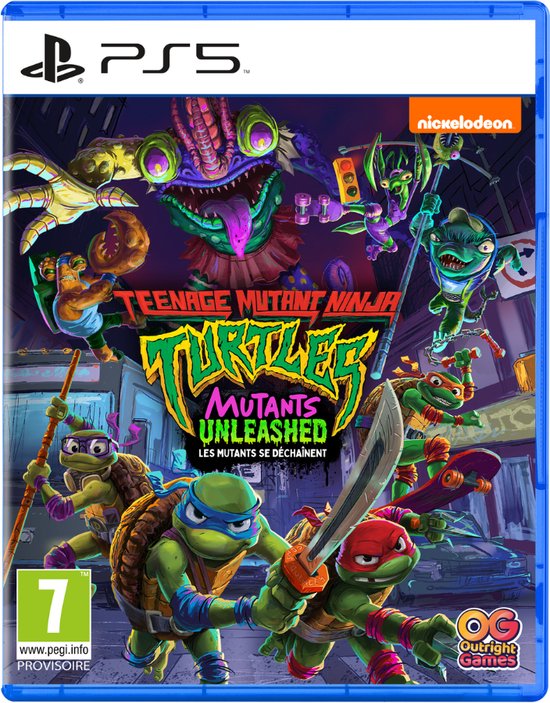 Teenage Mutant Ninja Turtles: Mutants Unleashed - PS5