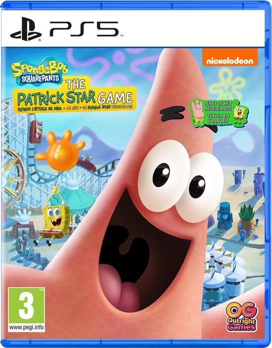 SpongeBob SquarePants: De Patrick Ster Videogame - PS5 versie